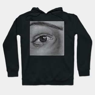 drawing insecurities droopy eyes body positivity Hoodie